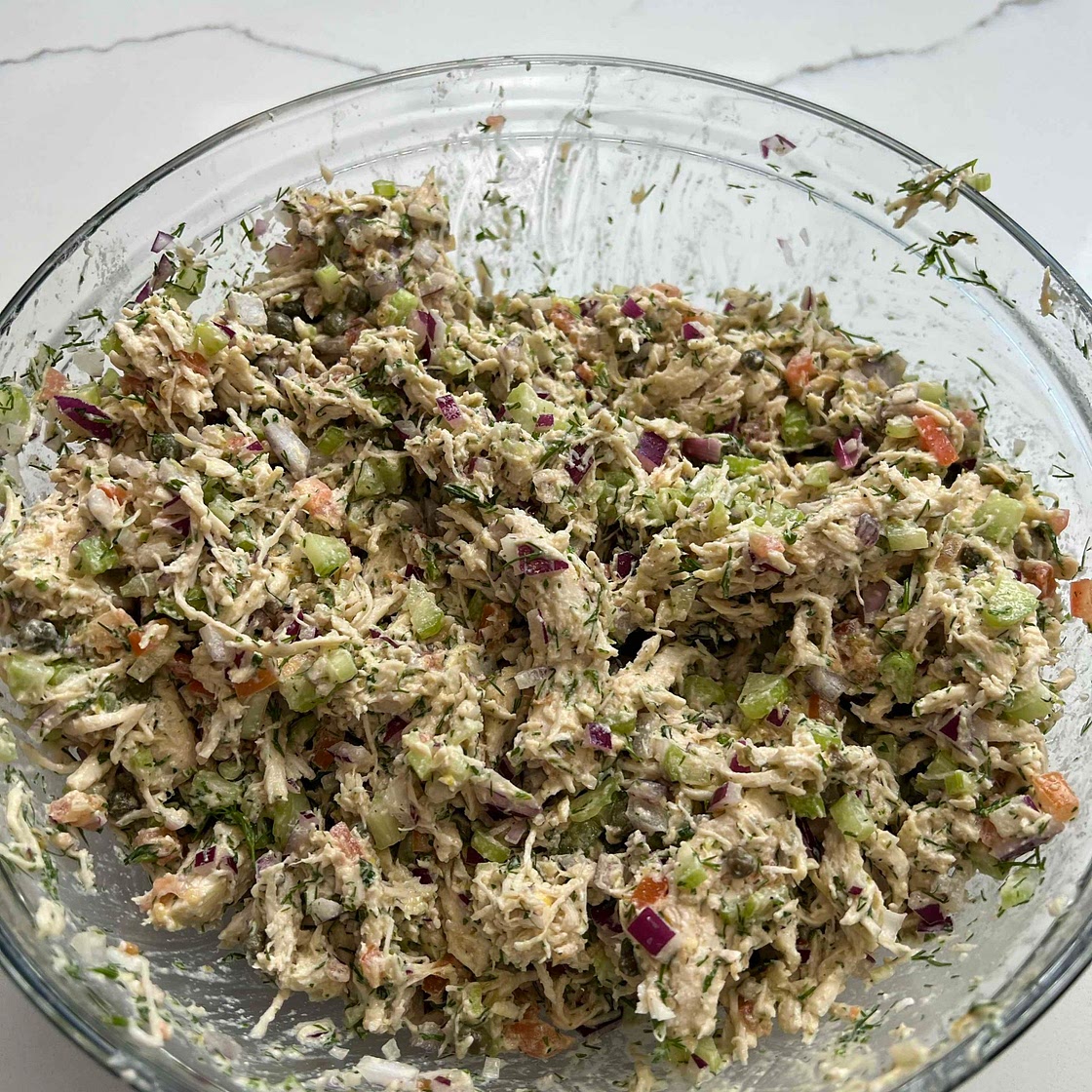 Tahini Chicken Salad