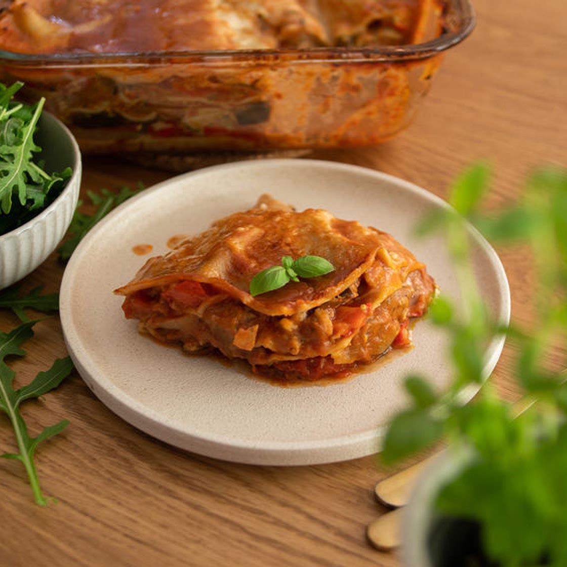 ROASTED VEGETABLE LASAGNA