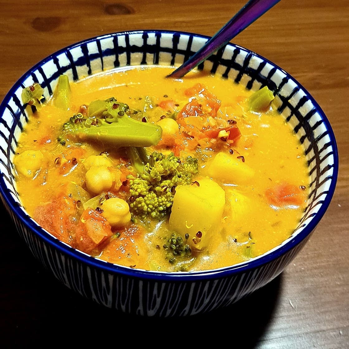 Slow Cooker Coconut Curry Recipe by Tasty