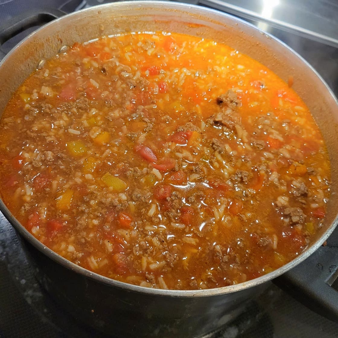 Stuffed Bell Pepper Soup