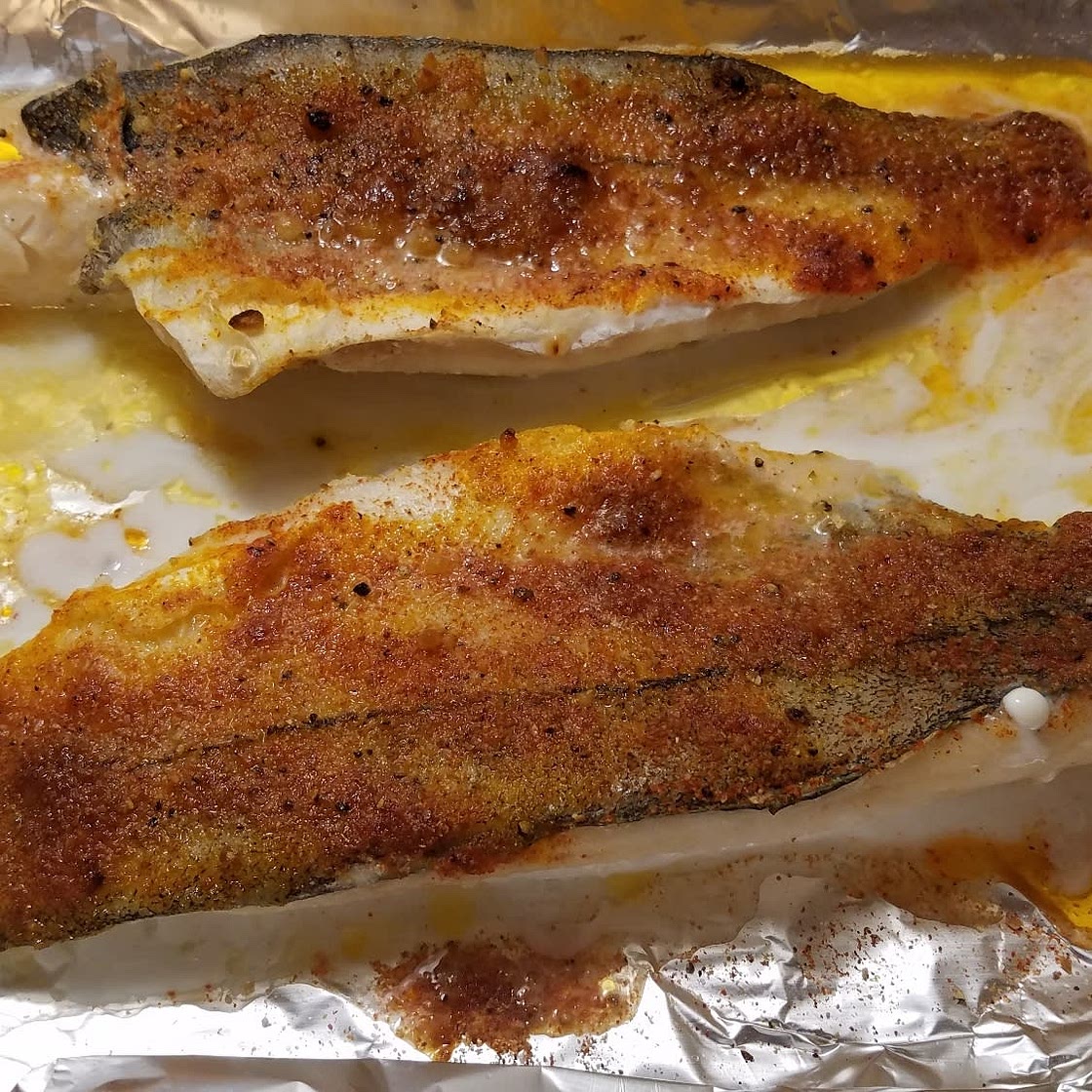 Simple Broiled Haddock