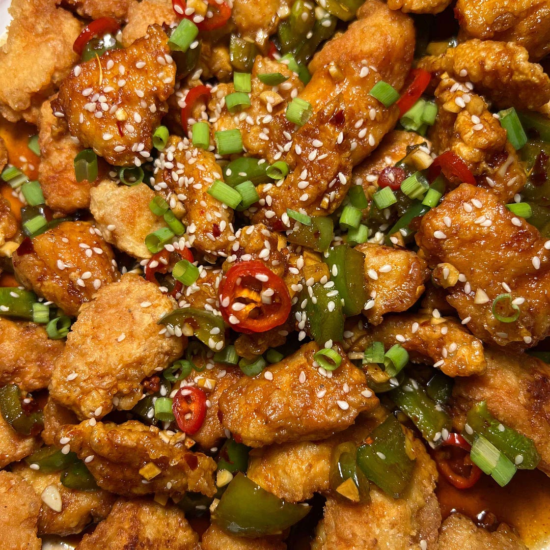 Spicy Honey Garlic Chicken Tenders (20 Minutes!) - Tiffy Cooks