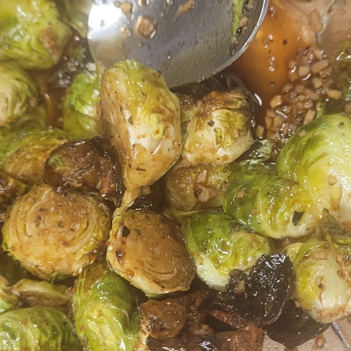 Air Fryer Brussels Sprouts