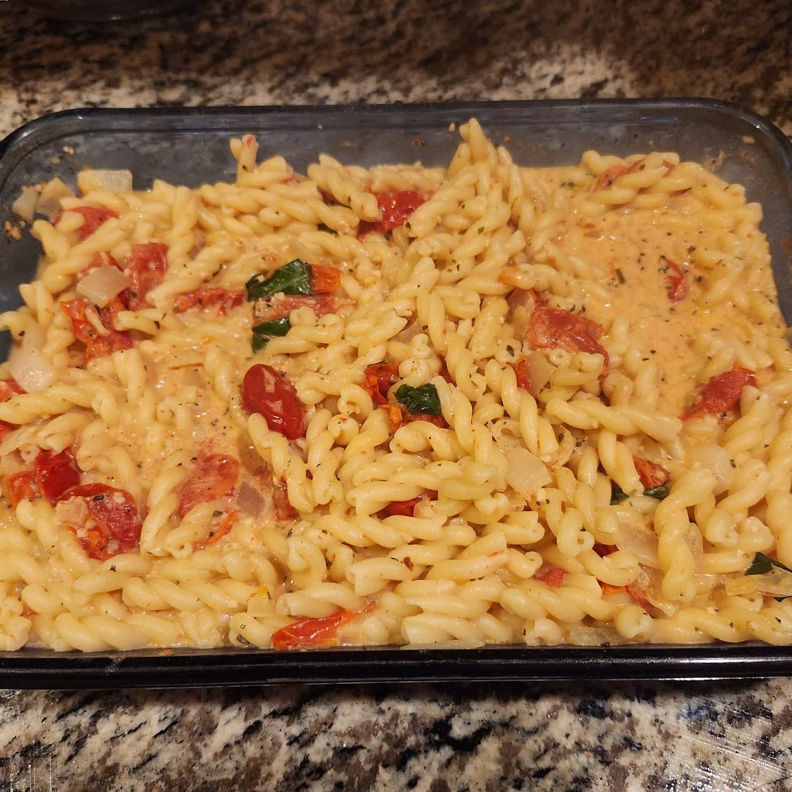 Boursin Pasta - TikTok Boursin Cheese and Tomato Pasta Recipe
