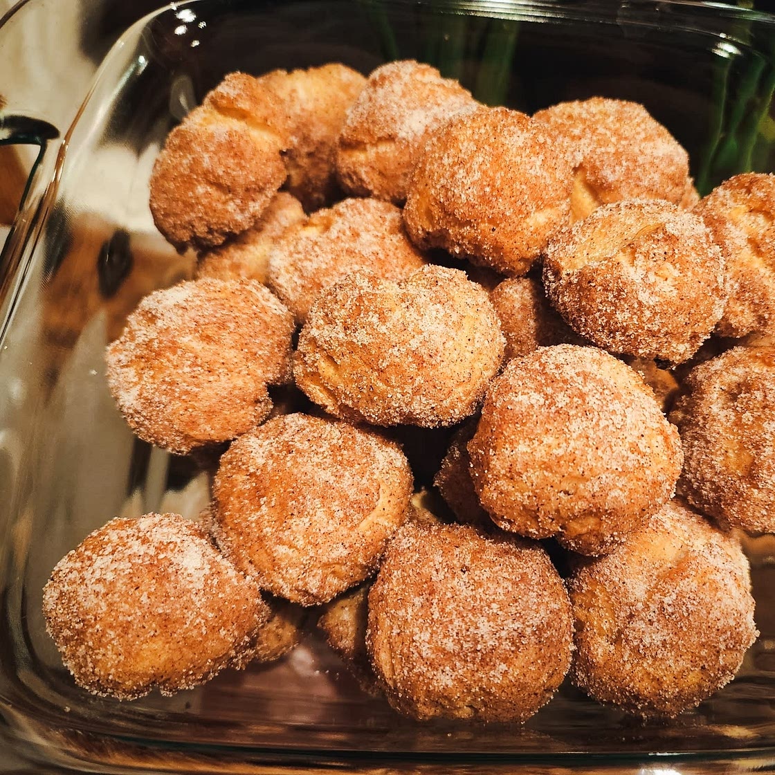 The Easiest Donut Holes On The Planet (Made with Pillsbury Biscuits)