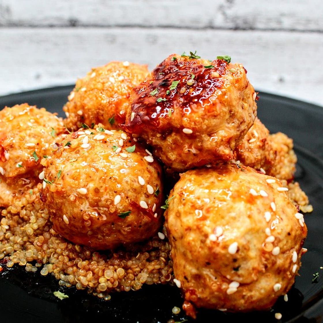 Firecracker Turkey Meatballs — Buzzed Eats