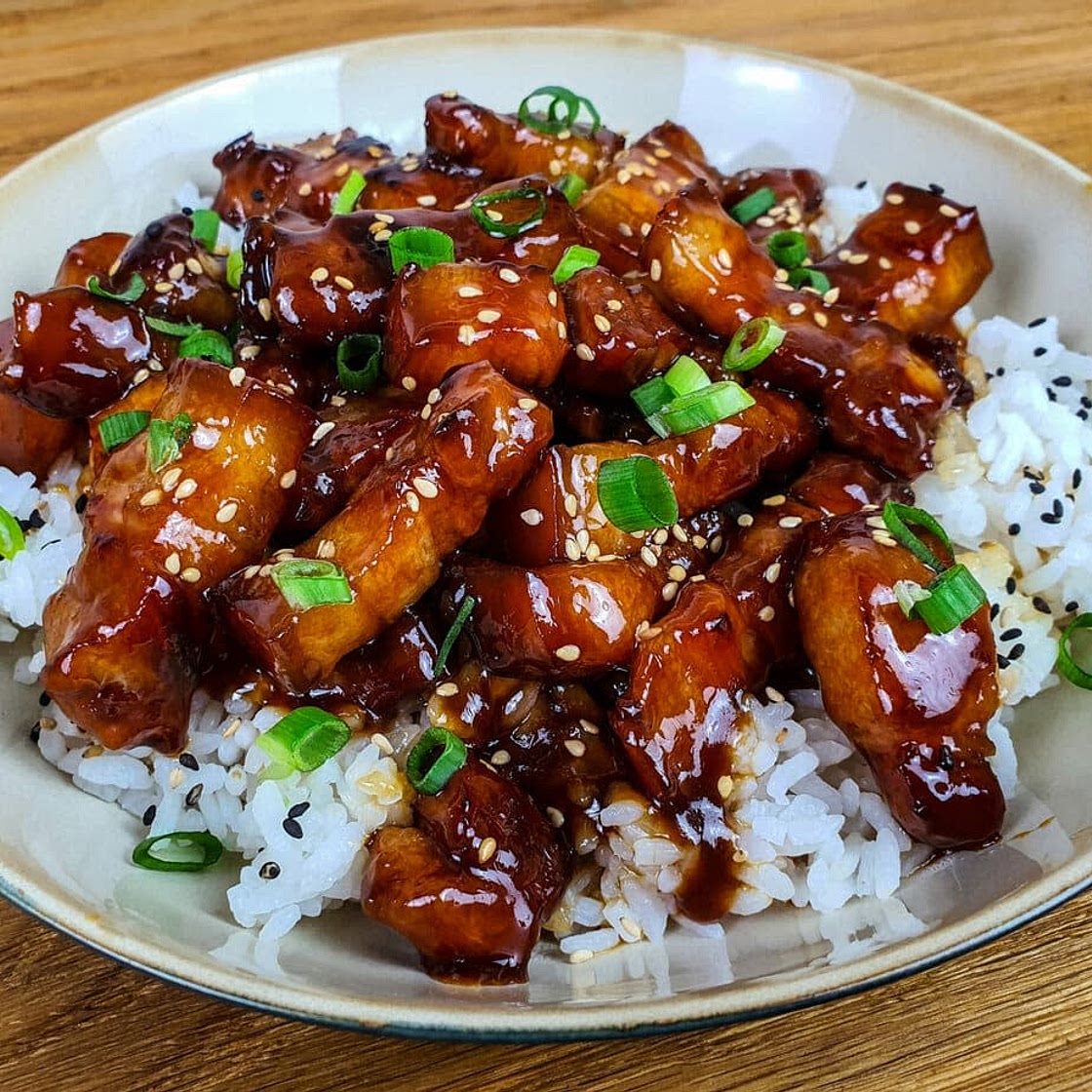 🍍 Porc caramel ananas