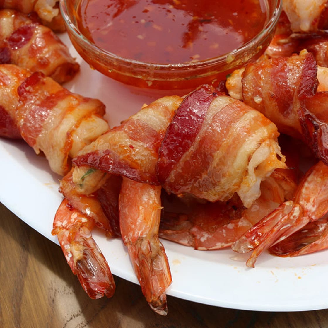 Bacon Wrapped Grilled Shrimp Recipe