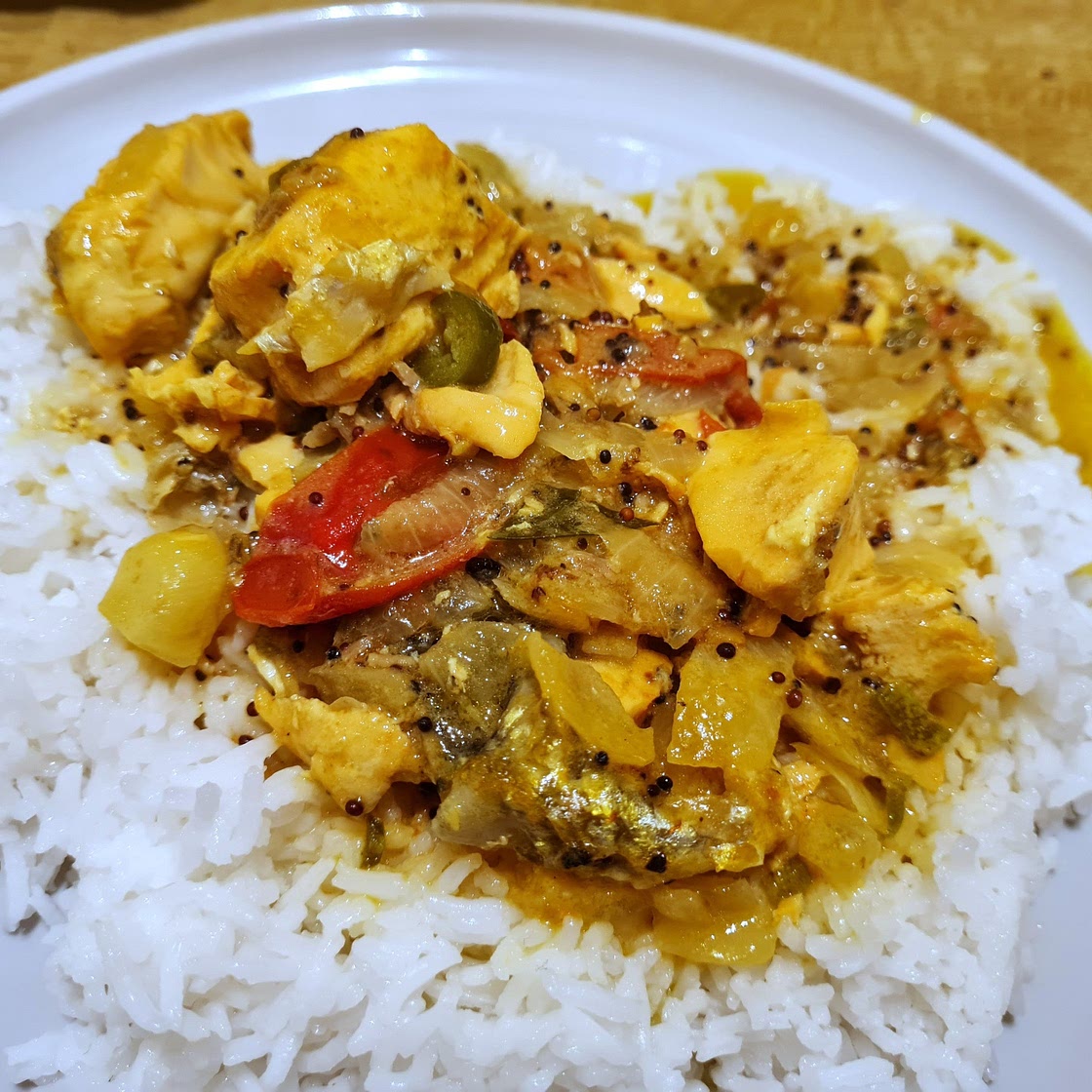 Kerala Fish Molee [ CREAMY FISH CURRY ]