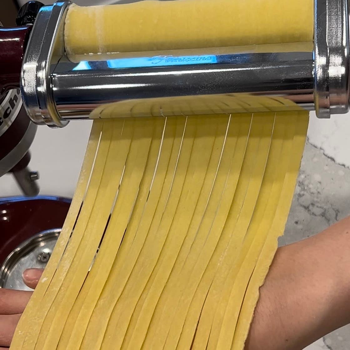 Pasta from scratch 