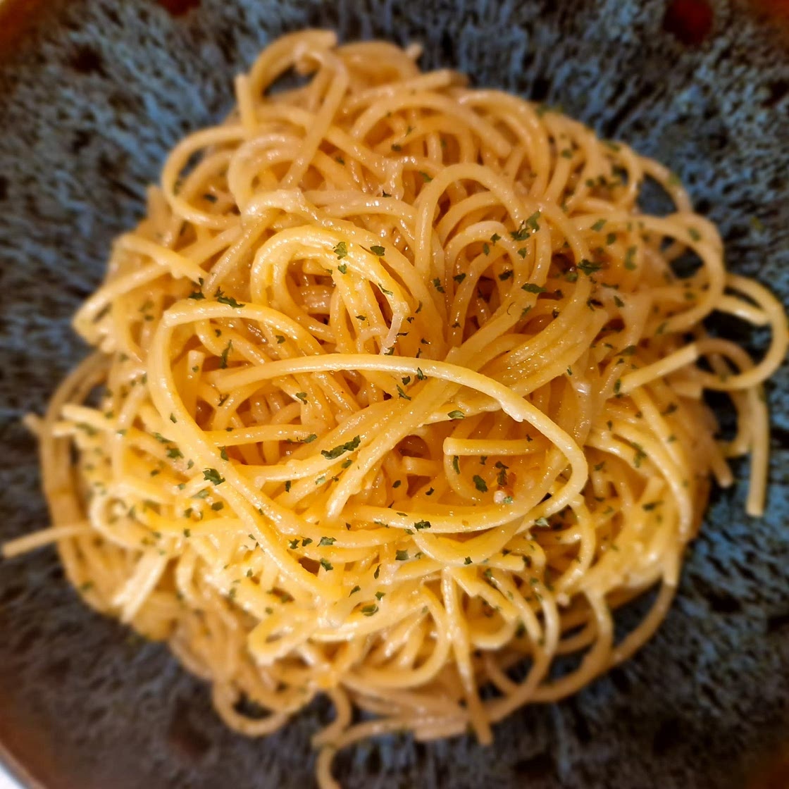 Garlic Parmesan Spaghetti