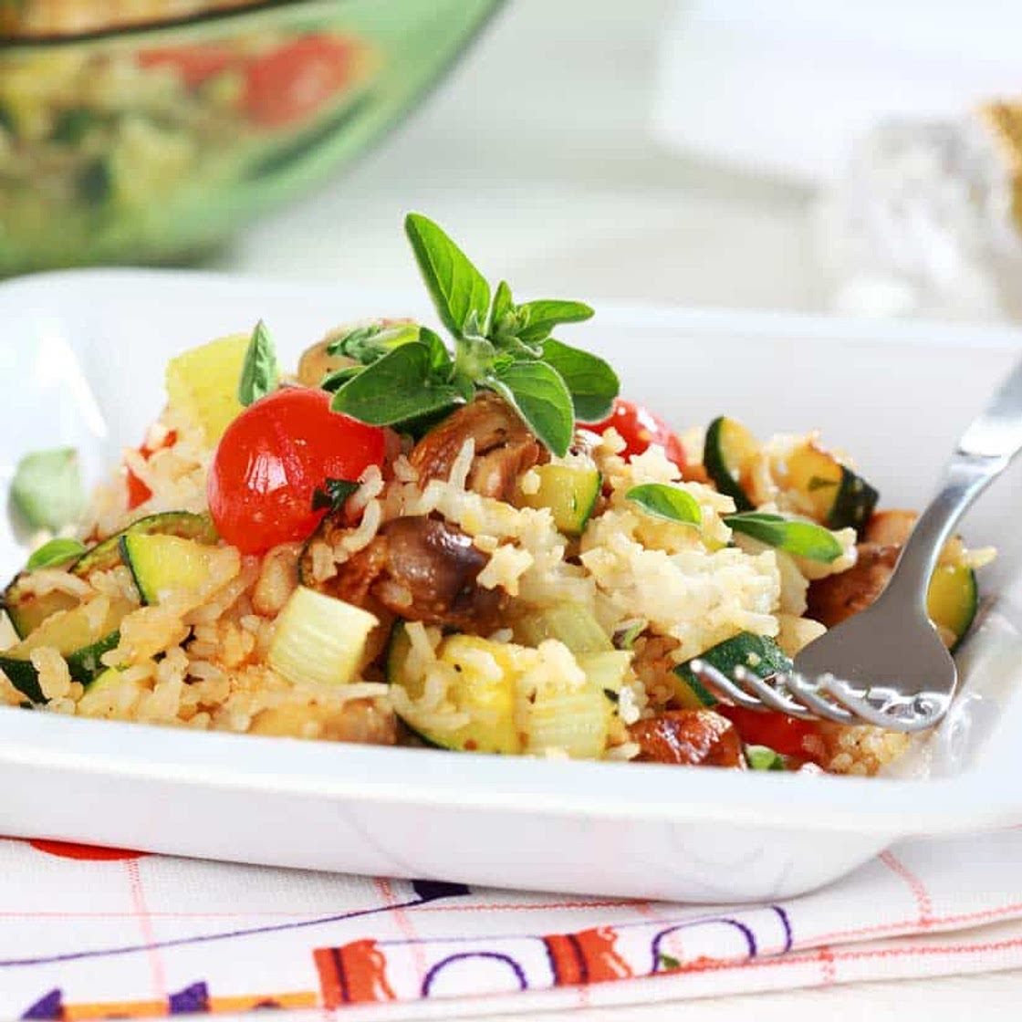 Recette de risotto aux saucisses italiennes | Coup de Pouce
