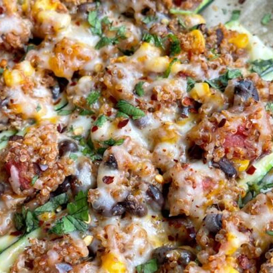 Taco Stuffed Zucchini Boats