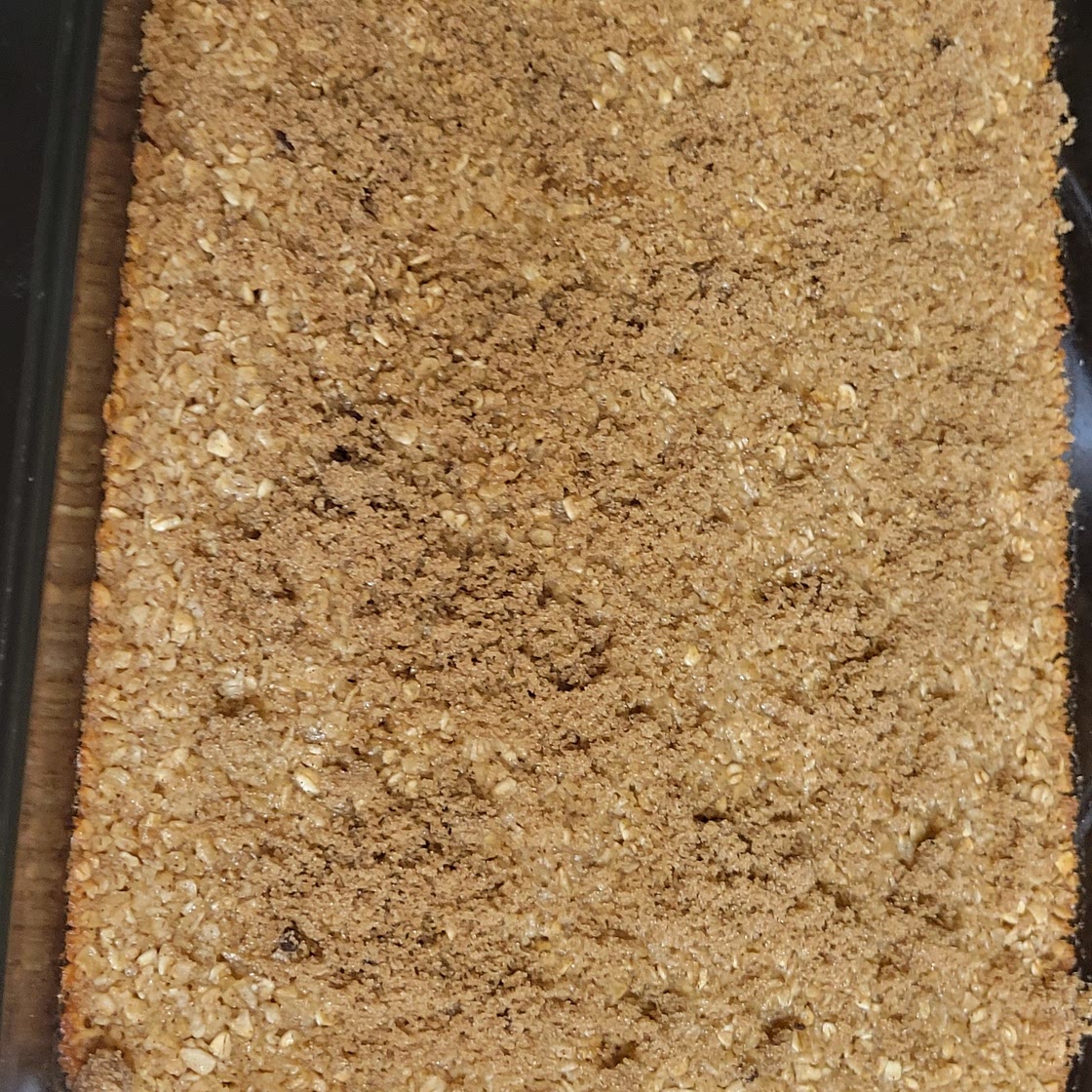 Maple apple baked oatmeal