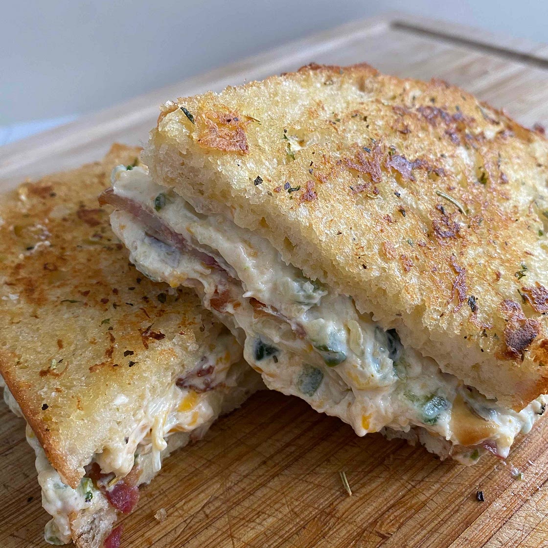 WIC Approved Jalapeño Popper Grilled Cheese