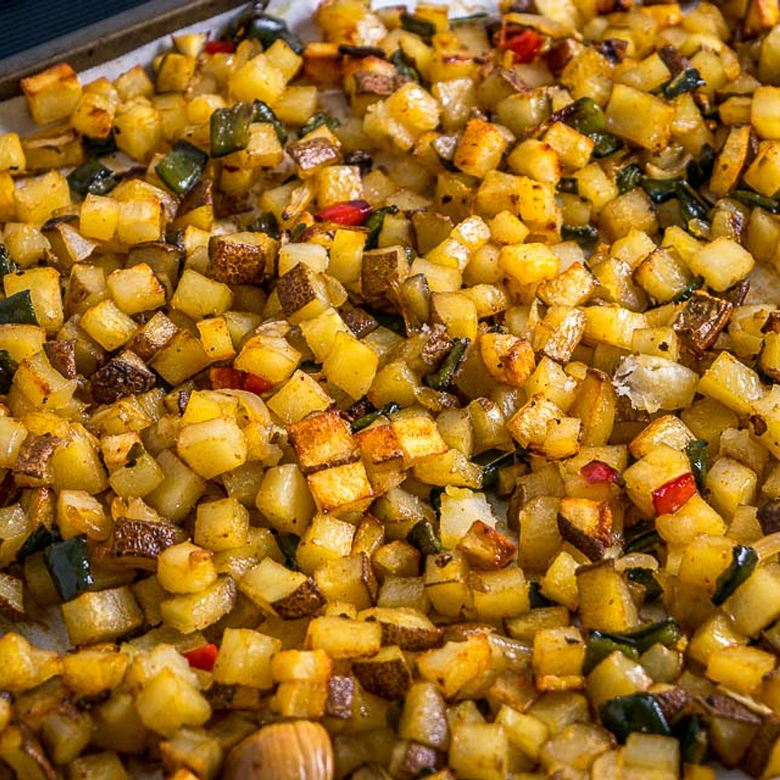 Poblano Breakfast Potatoes