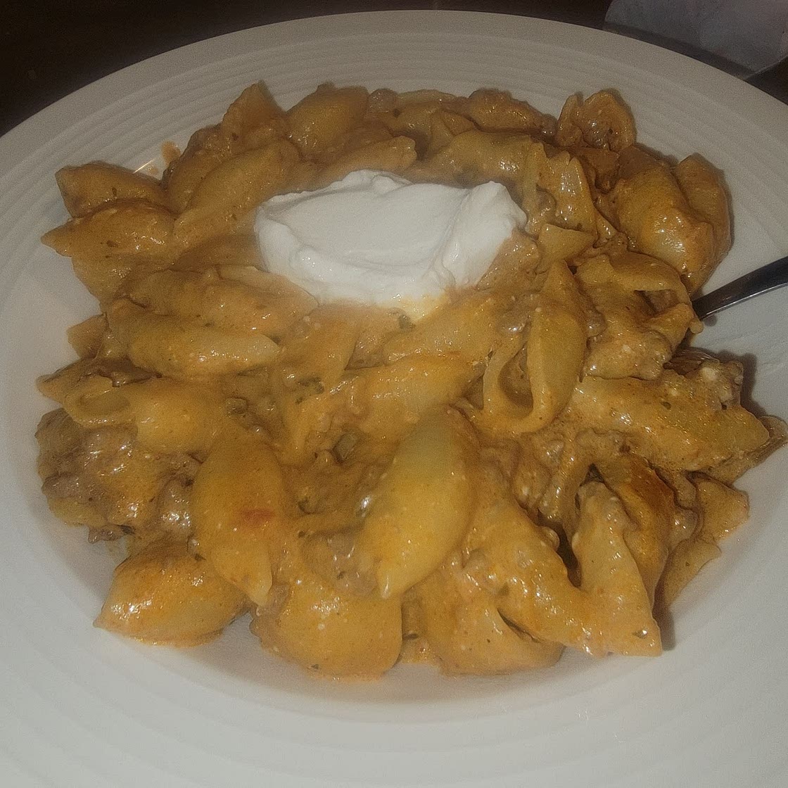 Instant Pot Cheesy Taco Pasta