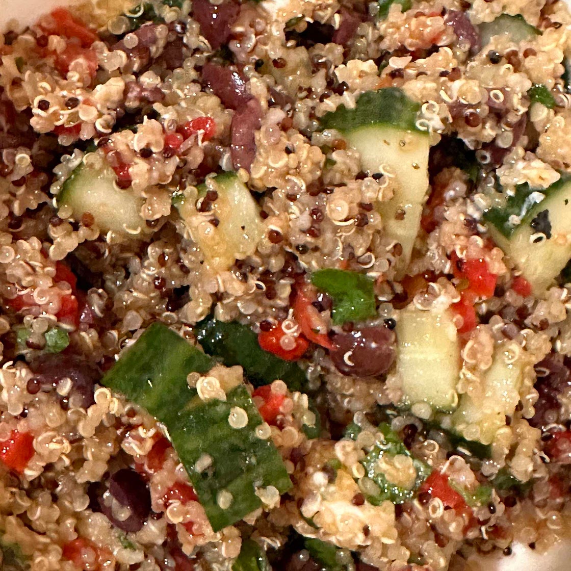Savory Mediterranean Quinoa Salad