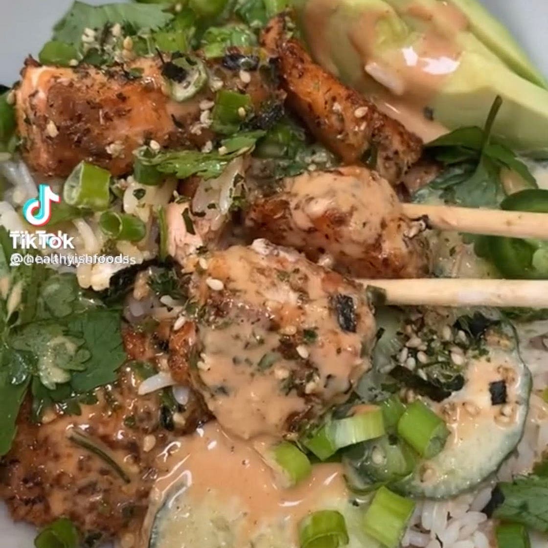Spicy Salmon Bowl