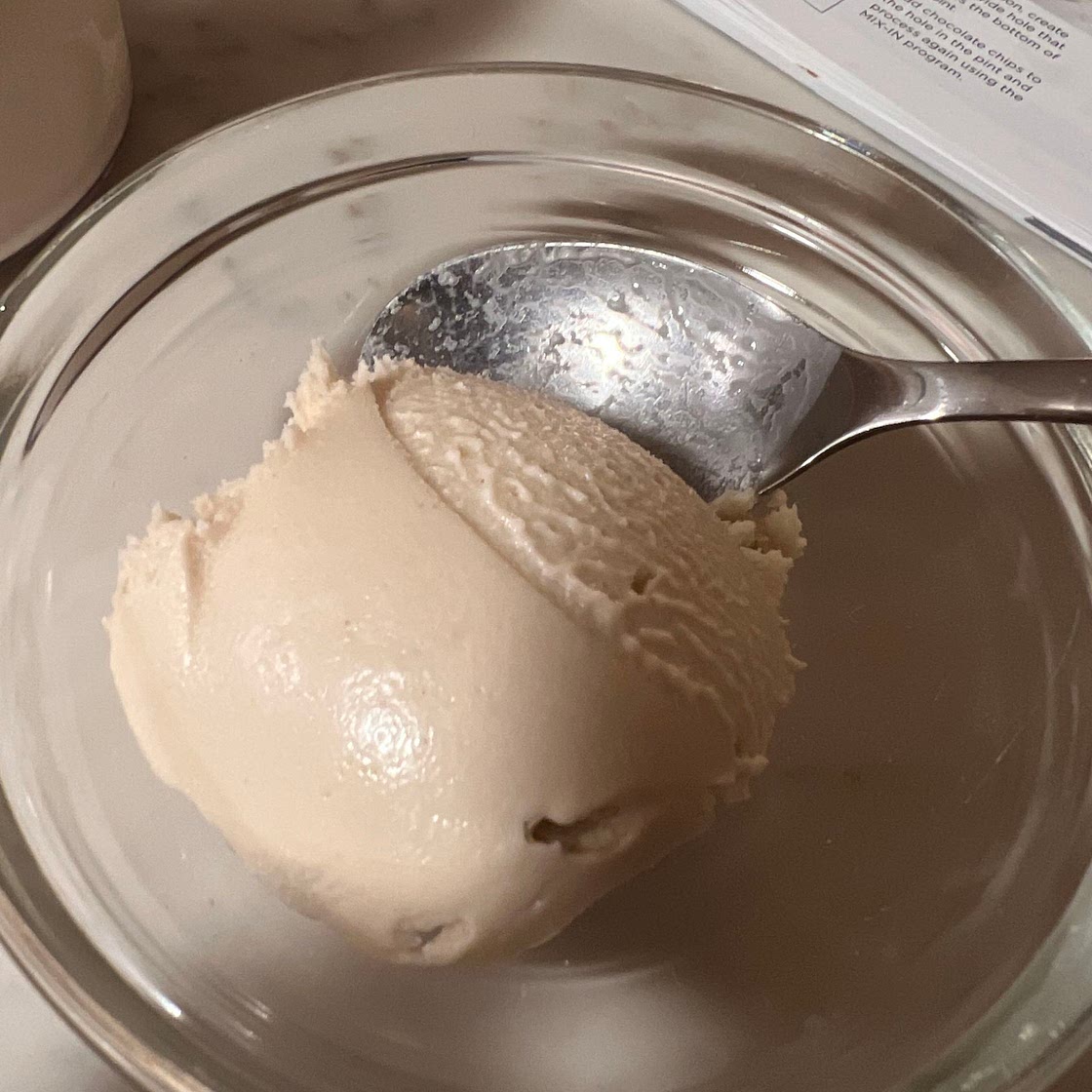 Vegan tahini ice cream