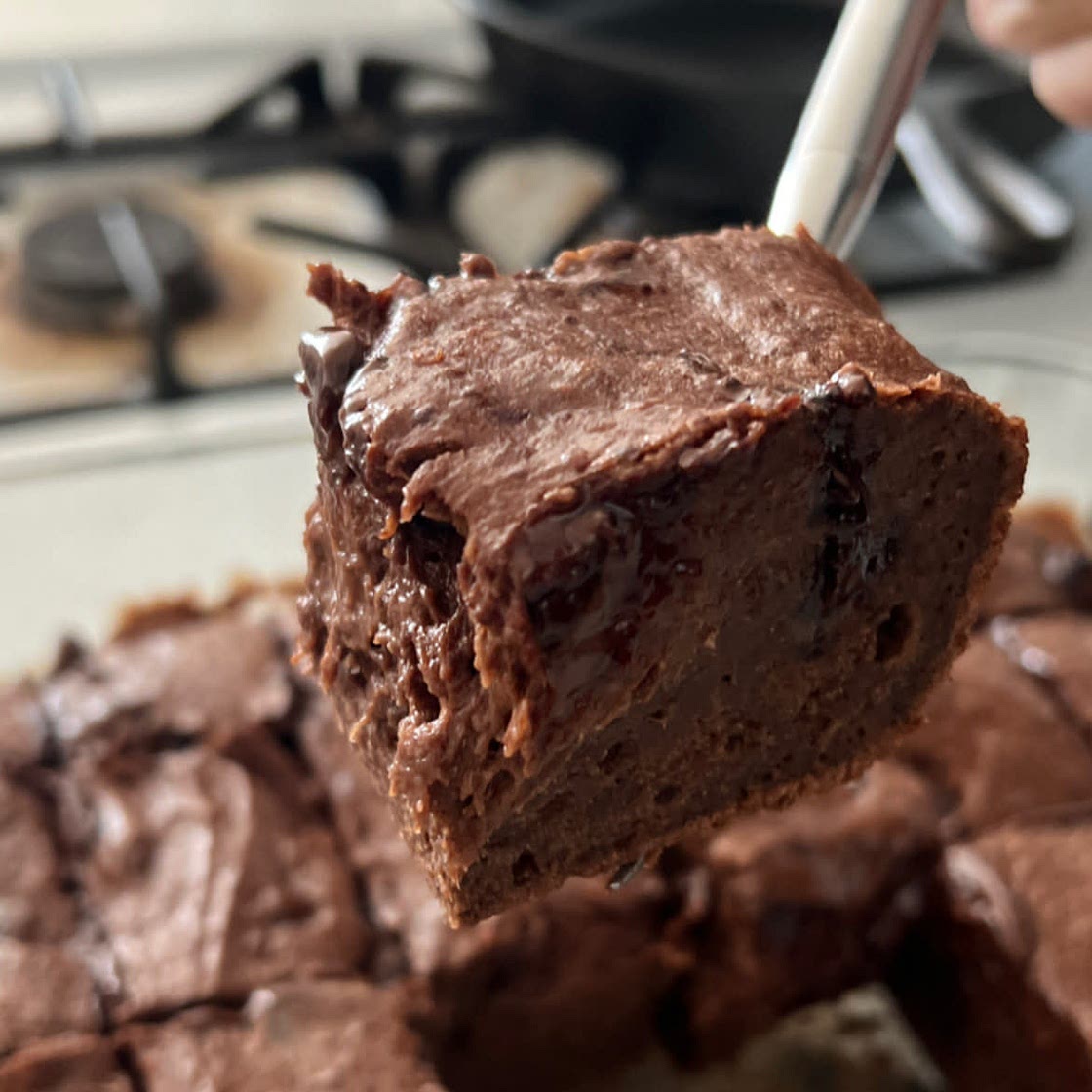 Baked Banana Brownies