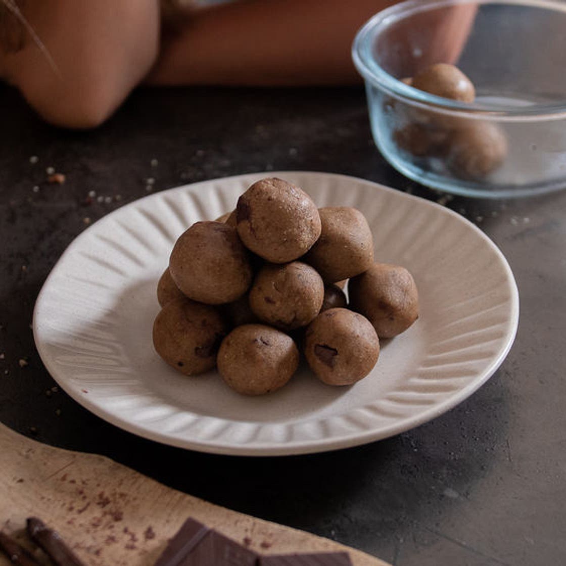 COOKIE DOUGH BLISS BALLS