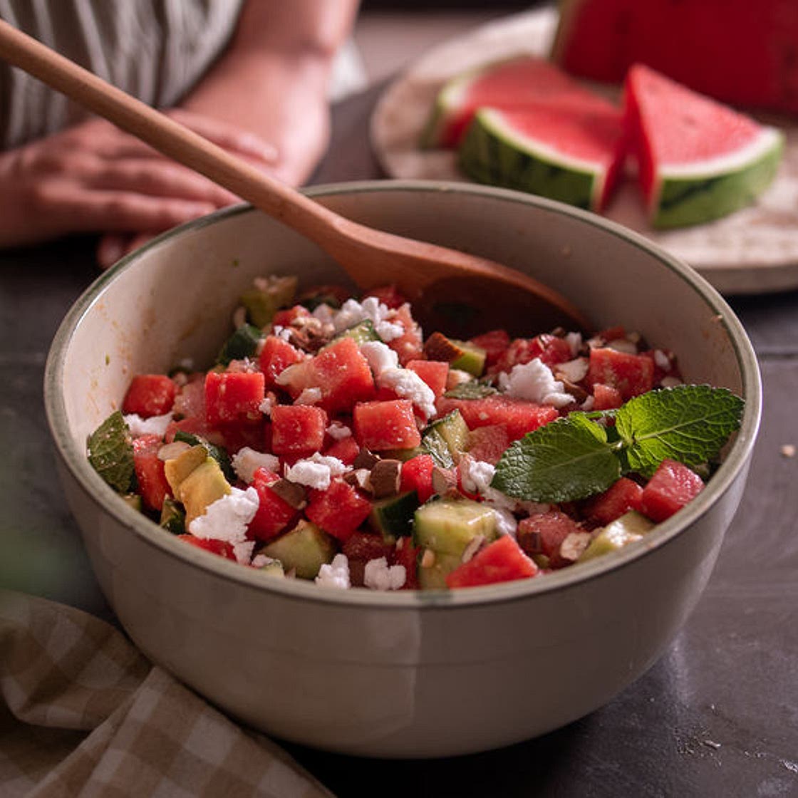 KATE MIDDLETON WATERMELON SALAD