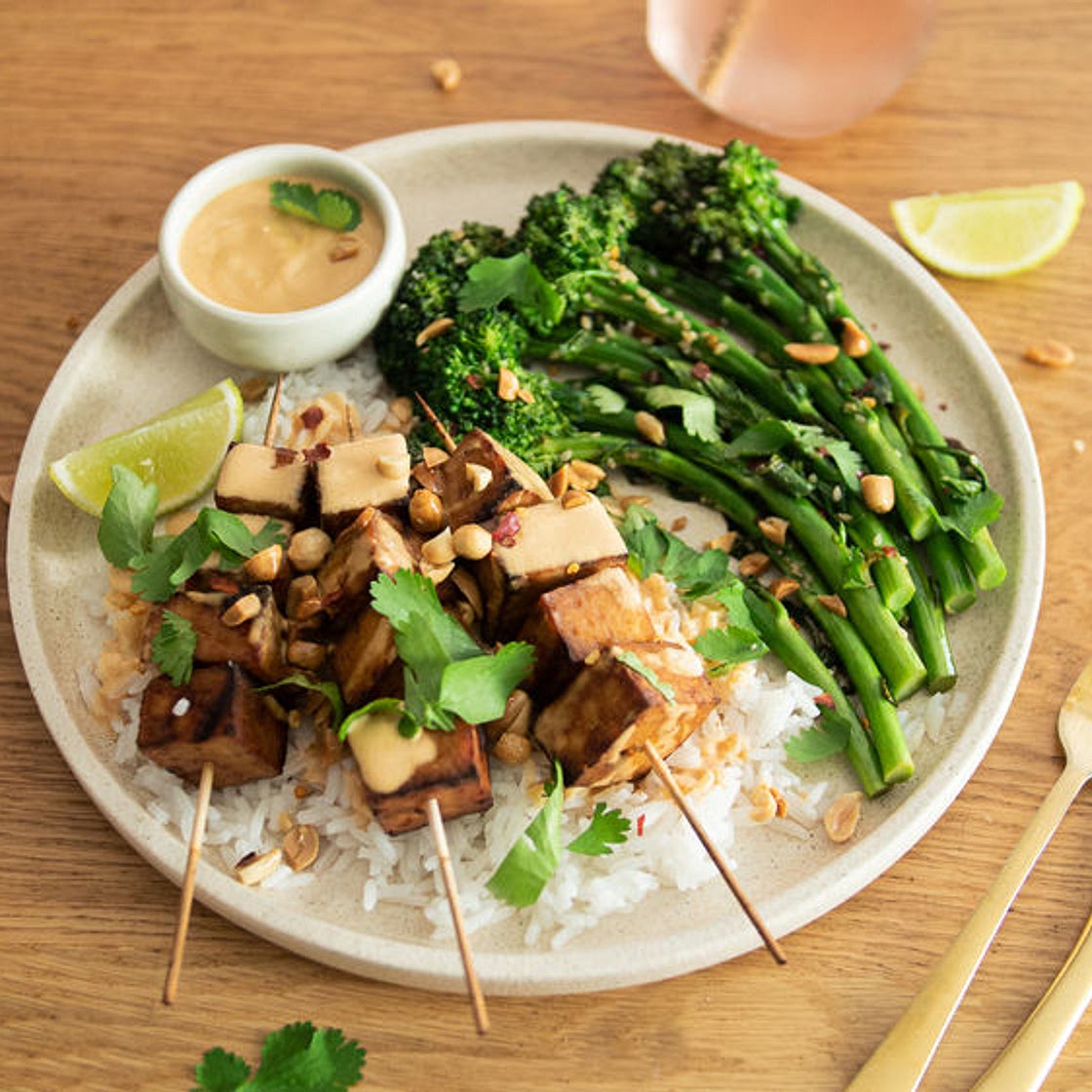 TOFU SATAY SKEWERS