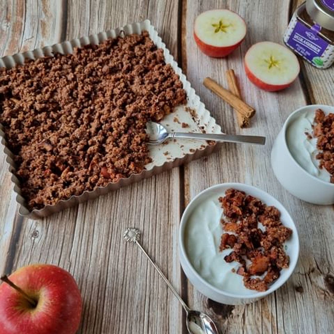 Appel speculaas crumble