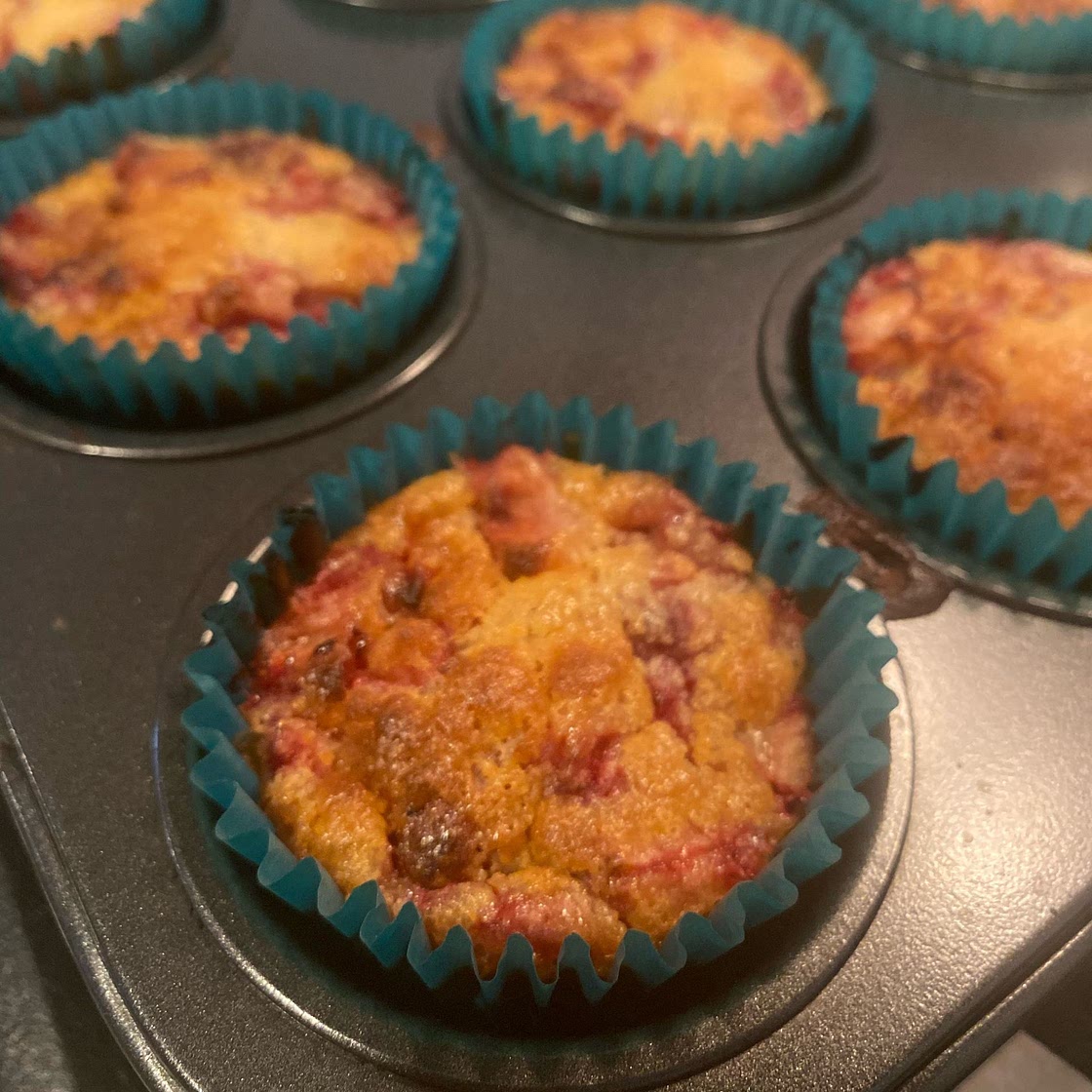 Strawberry muffins 🍓