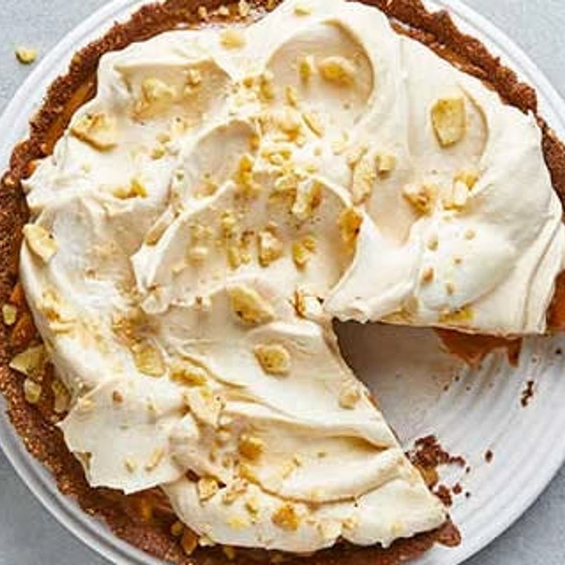 No Bake Banana Split Cake