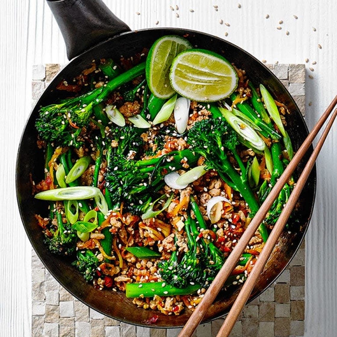 Speedy chilli turkey stir fry - good food prep recipe