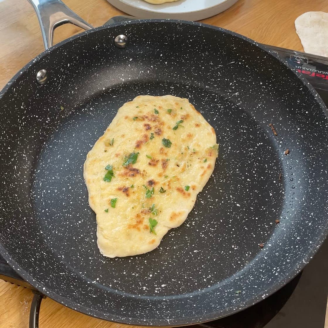Vegan Garlic Naan