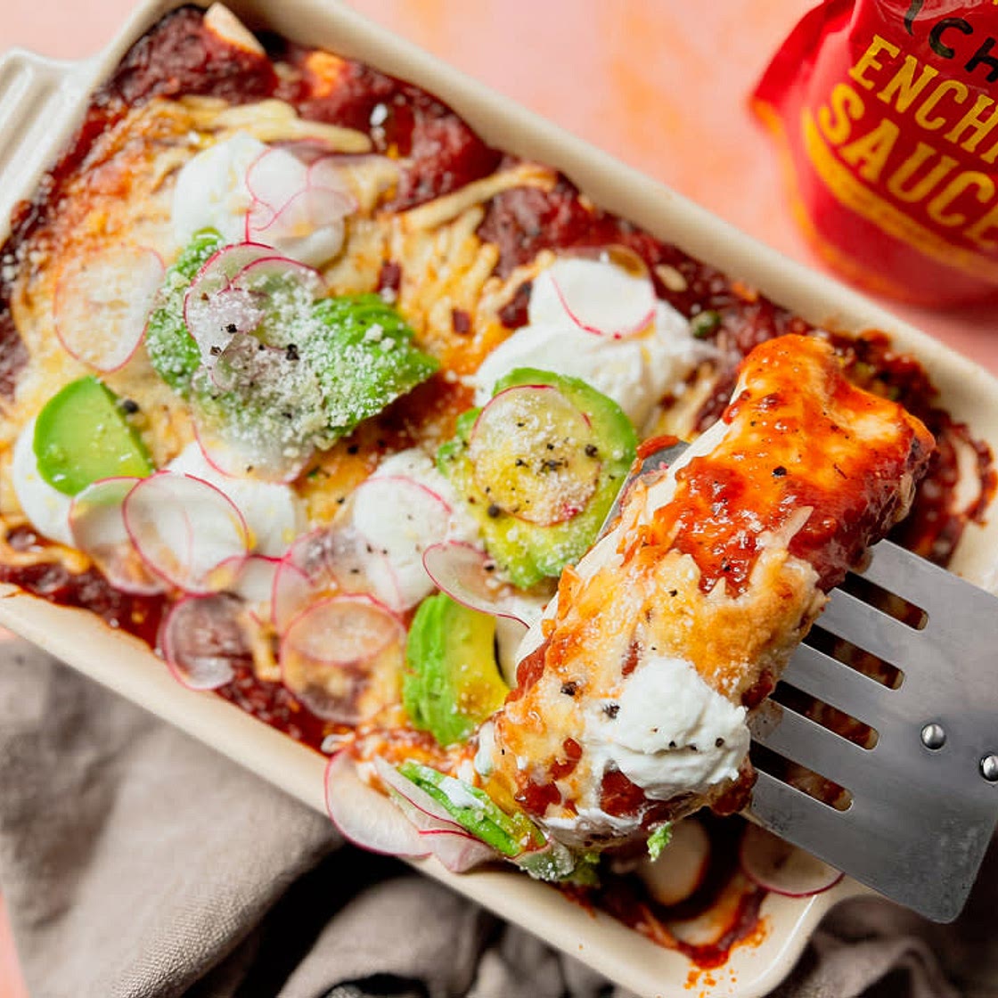 Sweet Potato Enchiladas