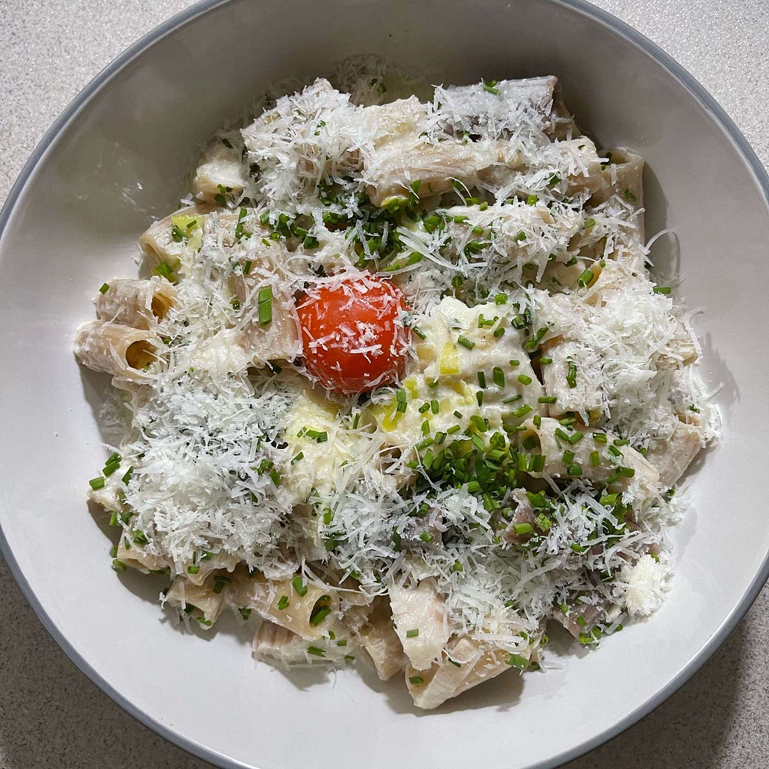 Smoked haddock with macaroni cheese recipe