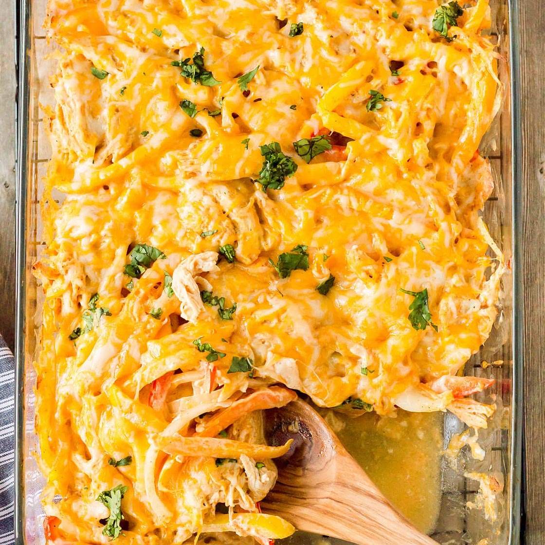 Chicken Fajita Casserole