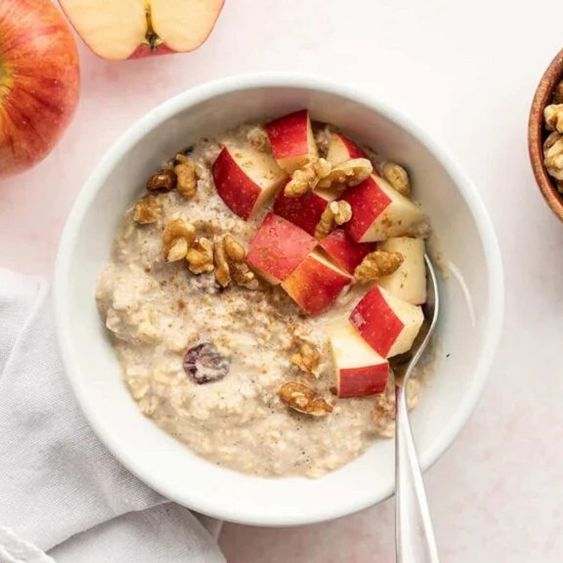 Apple Pie Overnight Oats