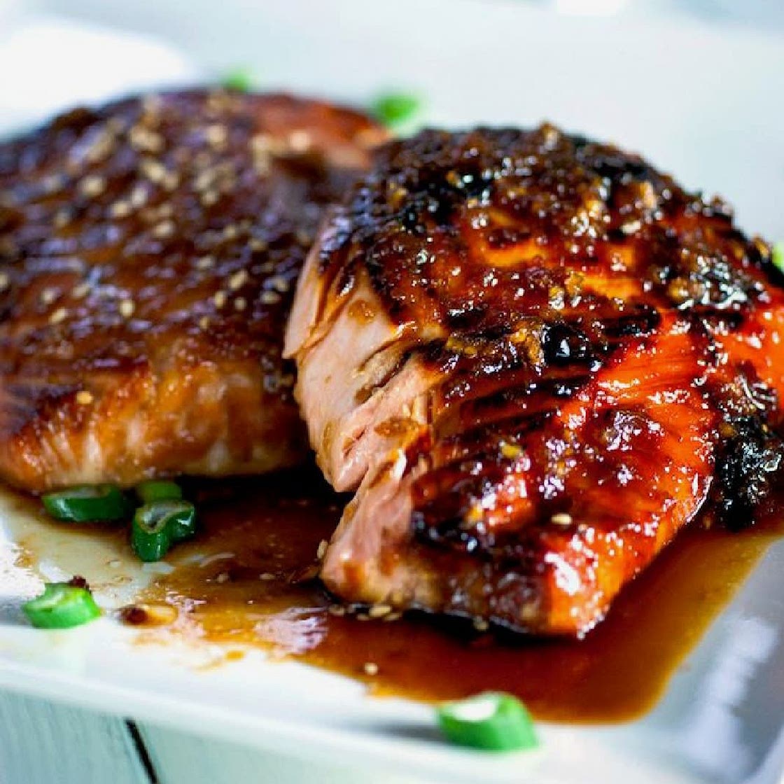 Salmone caramellato