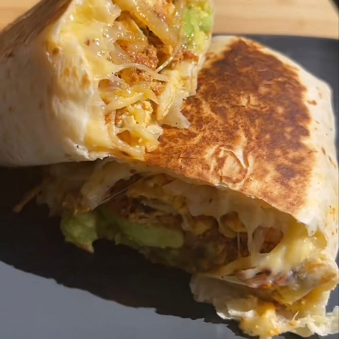 Chorizo Breakfast Burritos