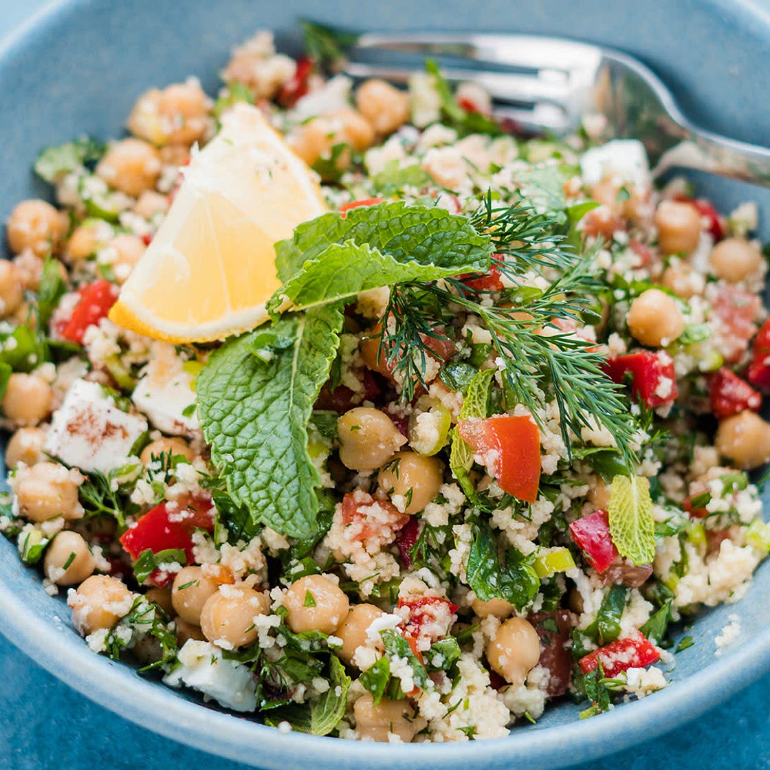 Mediterranean power bowl