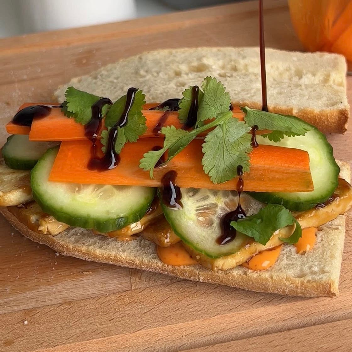 Tofu Banh Mi (high-protein)