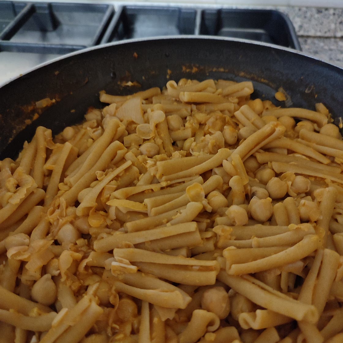 chickpeas pasta