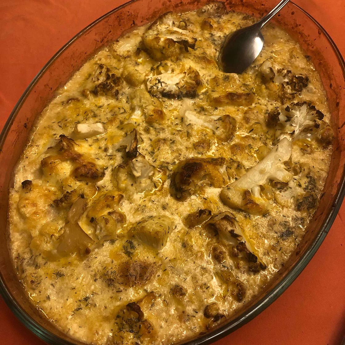 Cauliflower Cheese