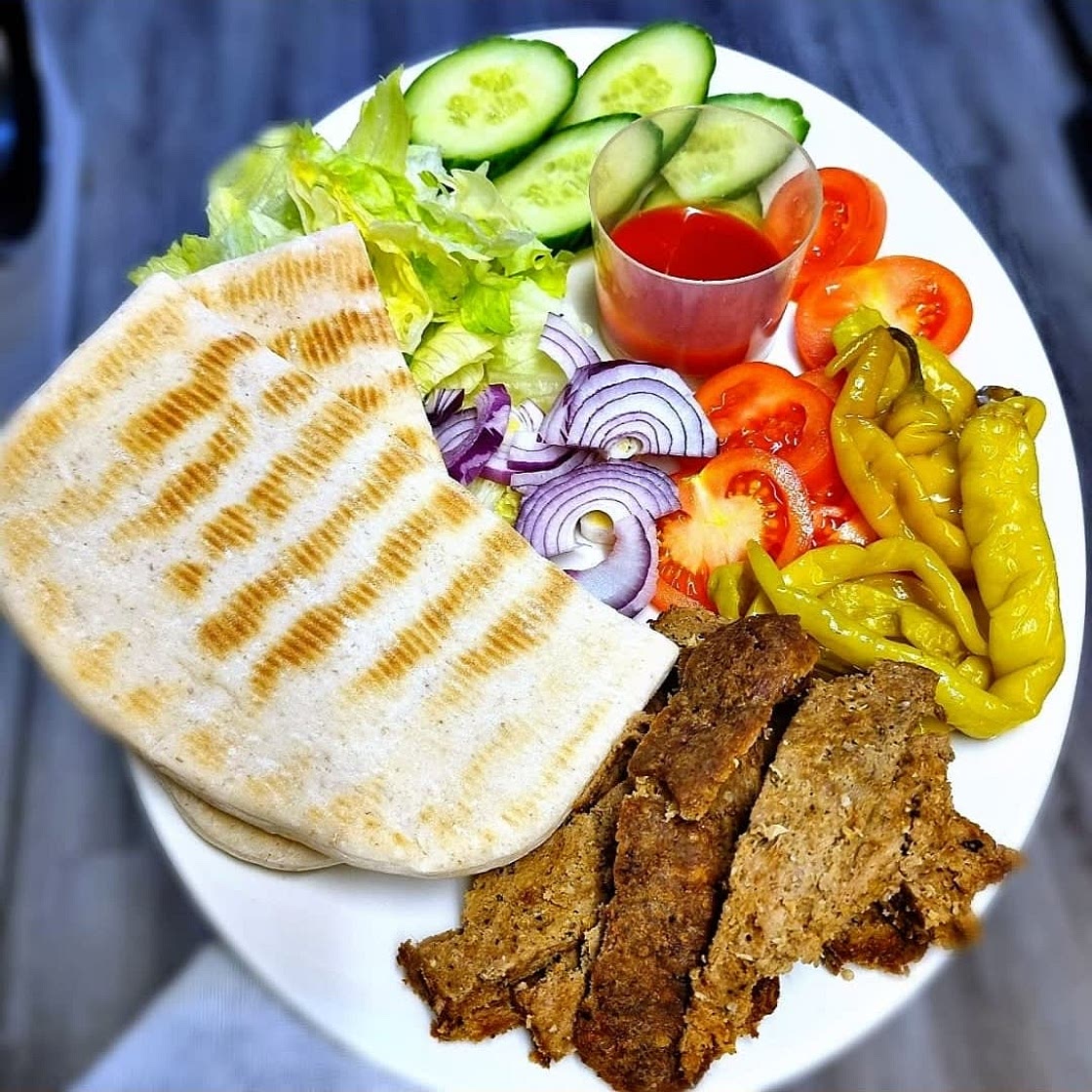 Homemade Doner Kebab {Slow Cooker Recipe}