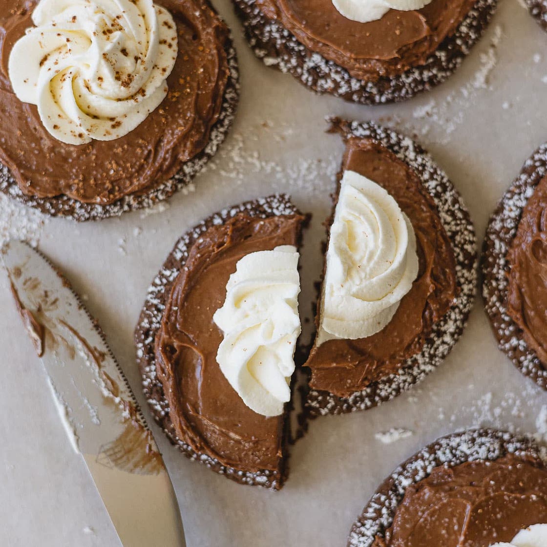 Crumbl-inspired French Silk Pie Cookies