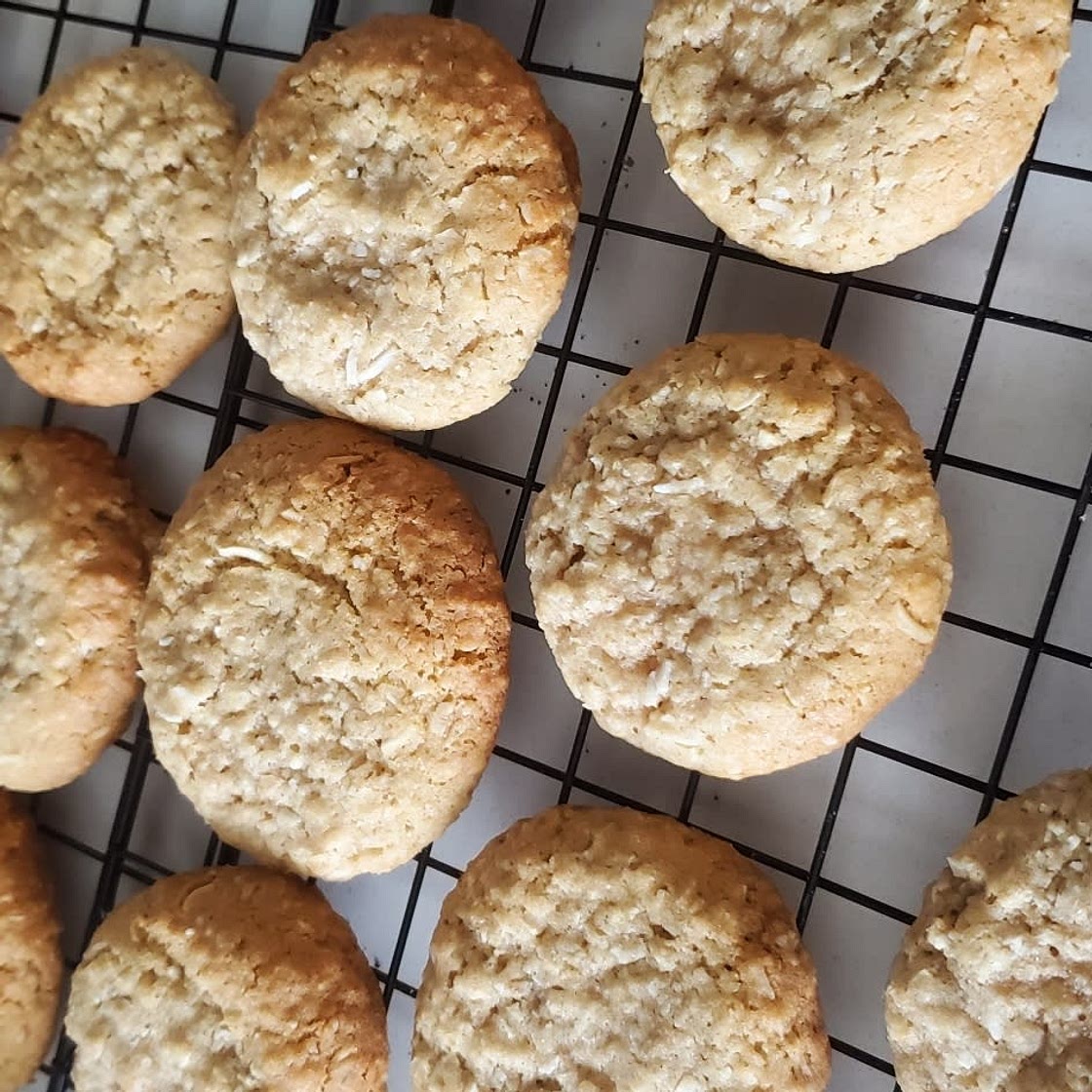 Chewy Coconut Oatmeal Cookies