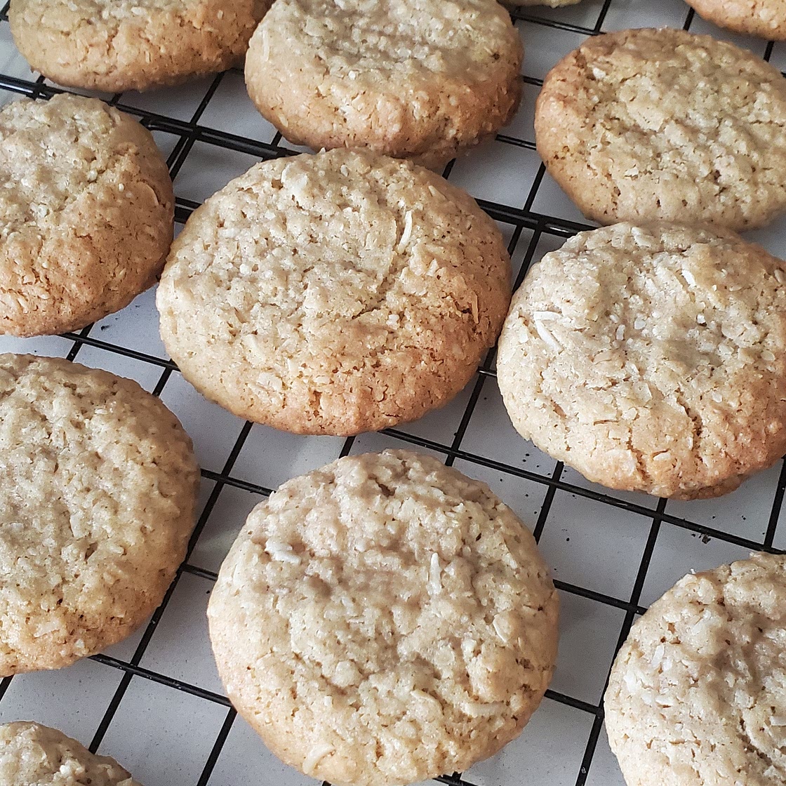 Chewy Coconut Oatmeal Cookies