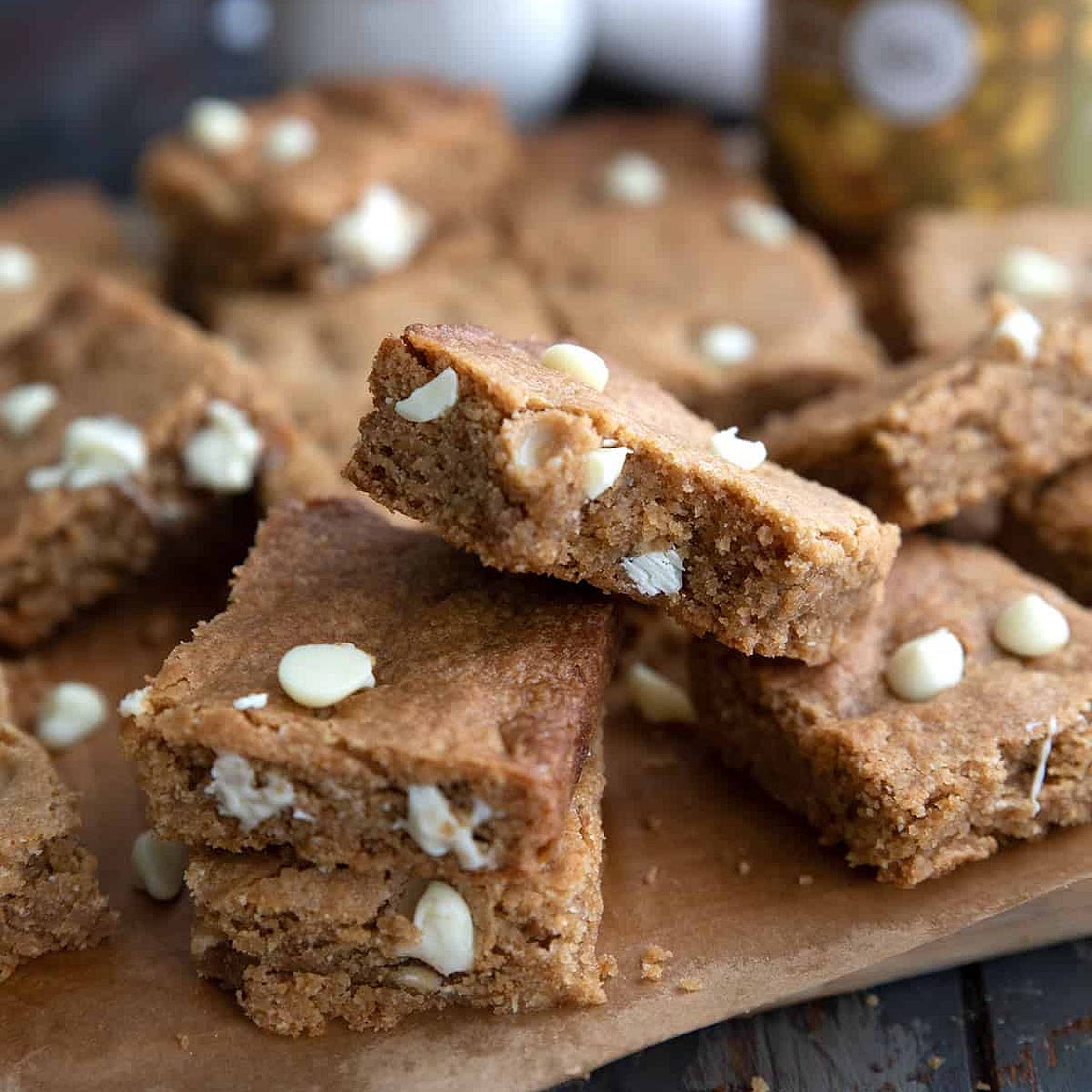Keto Cookie Butter Bars