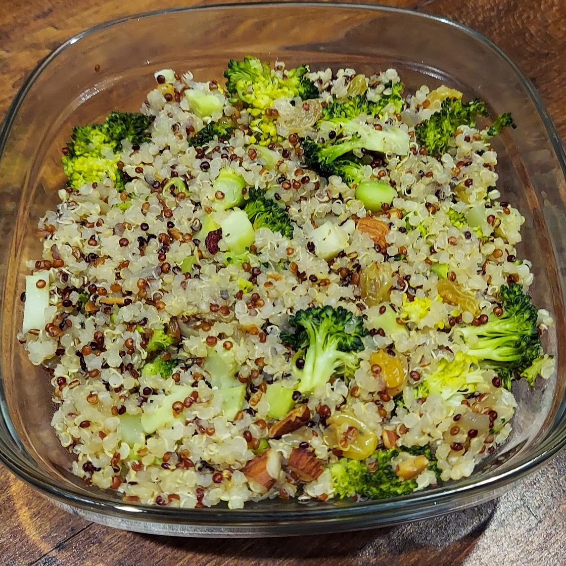 Broccoli Quinoa Pilaf
