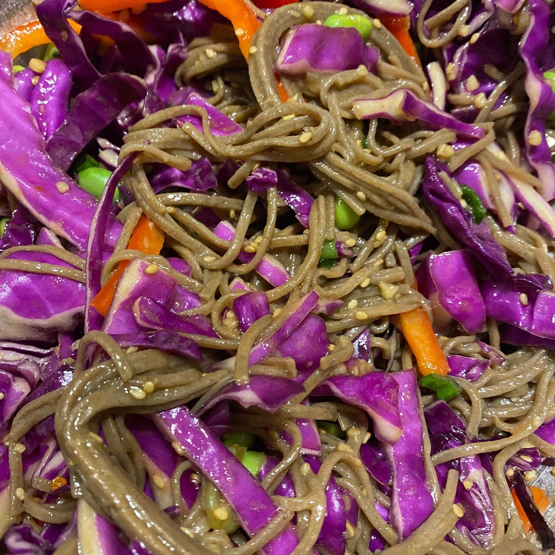 Veggie Sesame Noodles